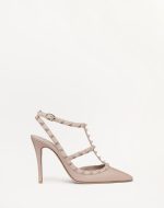 ROCKSTUD ANKLE STRAP PUMP WITH TONAL STUDS 100 MM - Image 6